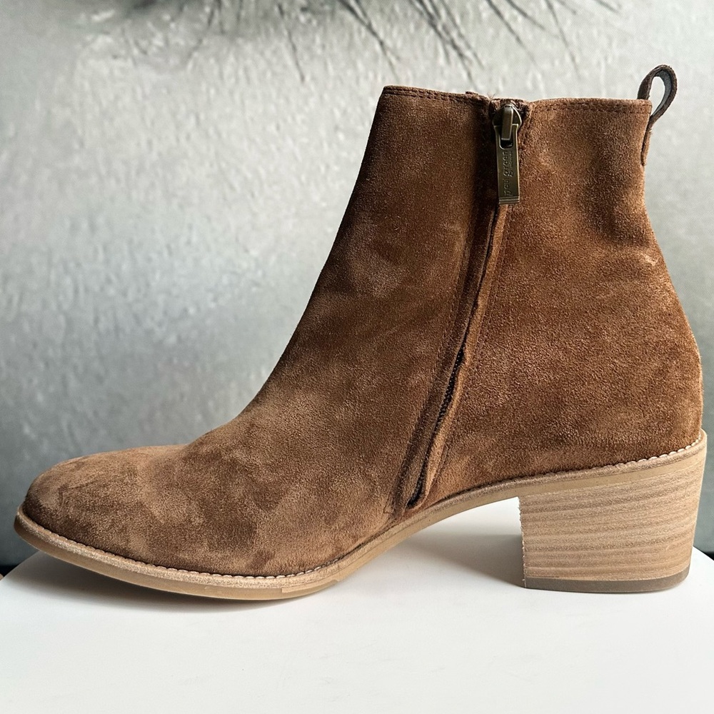 🌸PAUL GREEN🌸 Sante Zip Suede Bootie Size: 7.5UK - Picture 3 of 11